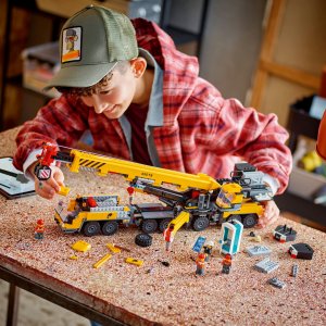 LEGO City Żółty ruchomy żuraw (60409) 6