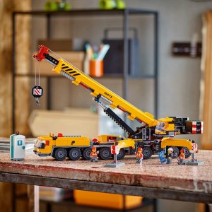 LEGO City Żółty ruchomy żuraw (60409) 7