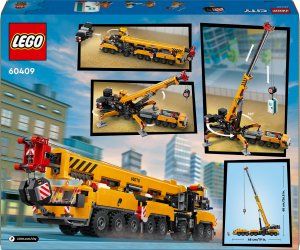 LEGO City Żółty ruchomy żuraw (60409) 9
