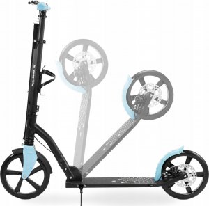 Hulajnoga HyperMotion Hulajnoga miejska dla dorosłych HONEYBEE 100kg - full alu, duże koła 250mm 2