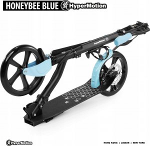 Hulajnoga HyperMotion Hulajnoga miejska dla dorosłych HONEYBEE 100kg - full alu, duże koła 250mm 6