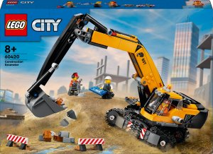 LEGO City Żółty ruchomy żuraw (60420) 1
