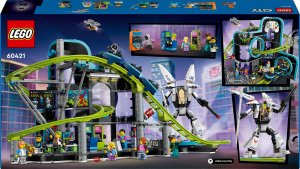 LEGO City Park Świat Robotów z rollercoasterem (60421) 9