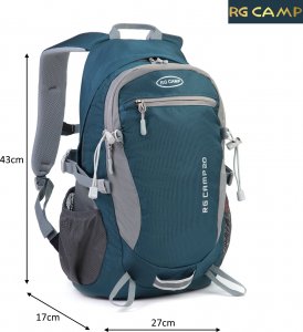 Plecak turystyczny RG Camp RG CAMP Plecak turystyczny trekkingowy 20L miejski górski młodzieżowy 10