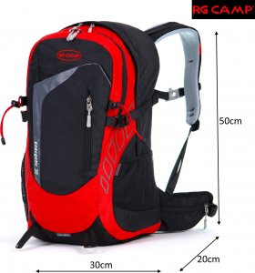 Plecak turystyczny RG Camp MOCNY Plecak turystyczny 30l trekkingowy w góry sportowy górski ze stelażem damski męski wododporny 14