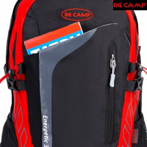 Plecak turystyczny RG Camp MOCNY Plecak turystyczny 30l trekkingowy w góry sportowy górski ze stelażem damski męski wododporny 10