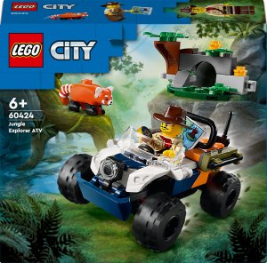 LEGO City Quad badacza dżungli z pandą czerwoną (60424) 1