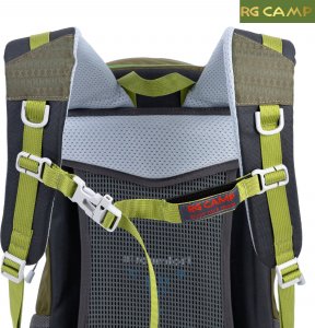 Plecak turystyczny RG Camp Plecak trekkingowy 30l turystyczny RG Camp w góry ze stelażem podróżny 12