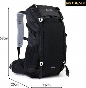 Plecak turystyczny RG Camp RG Camp plecak turystyczny trekkingowy 40l górski sportowy męski podróżny 12