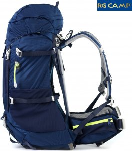Plecak turystyczny RG Camp RG Camp Pojemny Plecak turystyczny 50l trekkingowy w góry podróżny stelaż wodoodporny 4