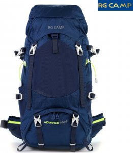 Plecak turystyczny RG Camp RG Camp Pojemny Plecak turystyczny 50l trekkingowy w góry podróżny stelaż wodoodporny 5