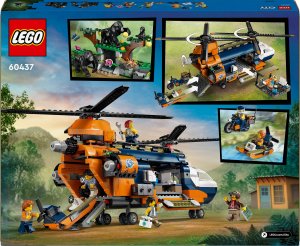 LEGO City Helikopter badaczy dżungli w bazie (60437) 9