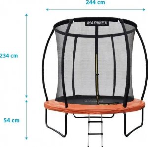 Trampolina ogrodowa Marimex Premium z siatką wewnętrzną 8 FT 244 cm 12