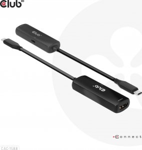 Club 3D Club3D Adaptér USB-C na HDMI 8K60Hz/4K120Hz, Active Adapter M/F, PD 3.0, HDR10+ a DSC 1.2 2