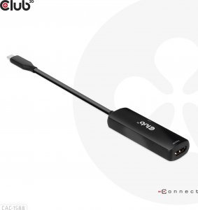 Club 3D Club3D Adaptér USB-C na HDMI 8K60Hz/4K120Hz, Active Adapter M/F, PD 3.0, HDR10+ a DSC 1.2 9