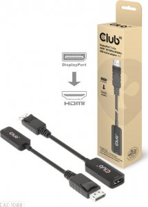 Club 3D Club3D DisplayPort 1.4 to HDMI 4K120Hz HDR Active Adapter M/F 1