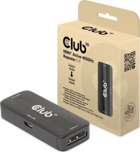 Club 3D Club3D Adaptér aktivní HDMI 4K60Hz (F/F), černá 2