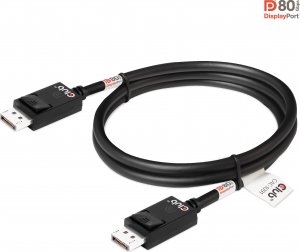 Club 3D Club3D Kabel DisplayPort 2.1 na DisplayPort 2.1 4K120Hz/8K60Hz HDR (M/M), 1.2m, černá 11