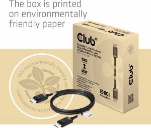 Club 3D Club3D Kabel DisplayPort 2.1 na DisplayPort 2.1 4K120Hz/8K60Hz HDR (M/M), 1.2m, černá 12