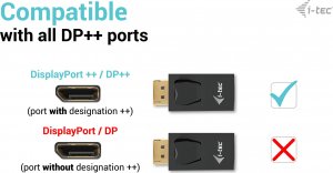 I-TEC i-tec Passive DisplayPort to HDMI Adapter (max 4K/30Hz) 6