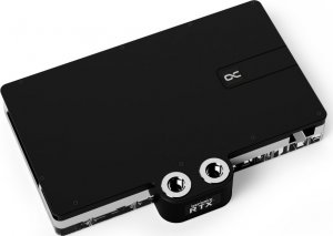 Alphacool Core RTX 4090 GameRock + Phantom z backplate - akryl + nikiel 2