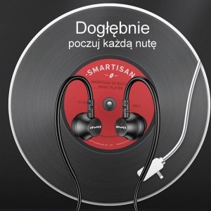Słuchawki Awei Słuchawki Stereo L3 3,5Mm Jack Czarny/Black 3