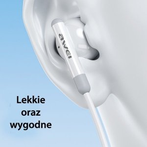 Słuchawki Awei Awei Słuchawki Stereo Pc-6T Usb-C Czarny/Black 5