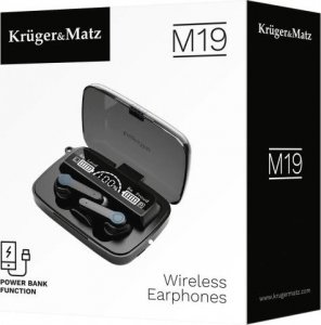 Słuchawki Kruger&Matz M19 czarne 6