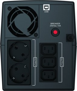 UPS Conceptronic ZEUS03EM 1200VA 4