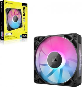 Wentylator Corsair iCUE LINK RX120 RGB Czarny (CO-9051017-WW) 2