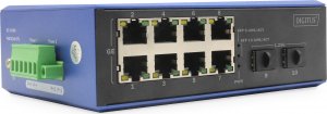 Switch Digitus DIGITUS Industrial 8+2 -Port Gigabit Ethernet Switch 8 Port GE RJ 54 2 GE SFP Port 1