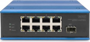 Switch Digitus DIGITUS Switch Ind. 8-Port 10/100 Unmanaged blau 2