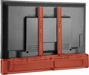 Gembird GEMBIRD Uniwersalne stalowe uchwyty/wsporniki ścienne czarne montowane na ścianie do 10kg 12