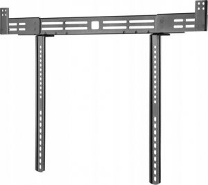 Gembird GEMBIRD Uniwersalne stalowe uchwyty/wsporniki ścienne czarne montowane na ścianie do 10kg 3