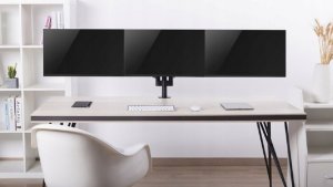 Gembird Uchwyt na 3 monitory 17" - 27" MA-DA3-01 (MA-DA3-01) 3