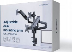 Gembird Uchwyt na 3 monitory 17" - 27" MA-DA3-01 (MA-DA3-01) 6