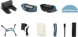 Robot sprzątający Evolveo EVOLVEO Salente L6, laserový robotický vysavač, stírání vodou, nabíjecí stanice, černý 3