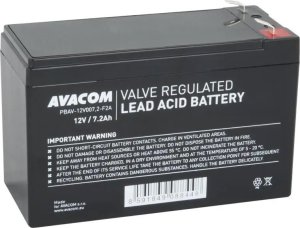 UPS Avacom AVACOM baterie 12V 7,2Ah F2 (PBAV-12V007,2-F2A) 1