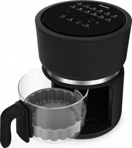 Frytkownica beztłuszczowa 4Swiss ABB-G24 Pure Glass Black 9