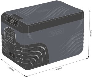 Lodówka turystyczna Yolco KX30 Carbon 25 l 16