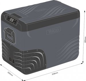 Lodówka turystyczna Yolco KX40 Carbon 34 l 9