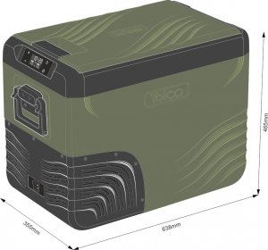 Lodówka turystyczna Yolco KX40 Green 34 l 9