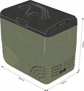 Lodówka turystyczna Yolco NX50 Green 47 l 8