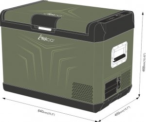 Lodówka turystyczna Yolco GCX47 Green 47 l 8