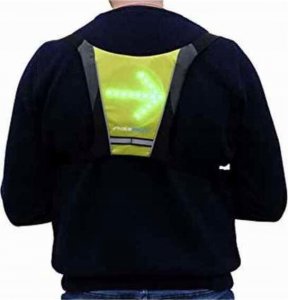 Skateflash Bezpieczna Kamizelka Skate Flash Vest LED 800 mAh 2