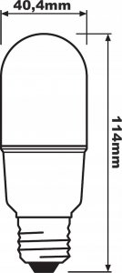 Osram OSRAM LED STAR E27 9W/840 LEDSTICK75W studená 2