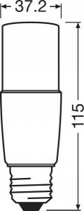 Osram OSRAM LED STAR E27 9W/827 LEDSTICK75W teplá 4
