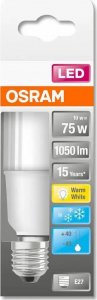 Osram OSRAM LED STAR E27 9W/827 LEDSTICK75W teplá 8