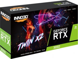 Karta graficzna Inno3D GeForce RTX 3050 Twin X2 6GB GDDR6 (N30502-06D6-1711VA60) 3