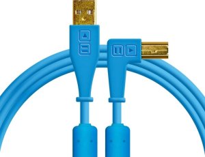 Kabel USB DJ TECHTOOLS DJ TECHTOOLS- Chroma Cable USB 1.5 m- łamany- niebieski 1